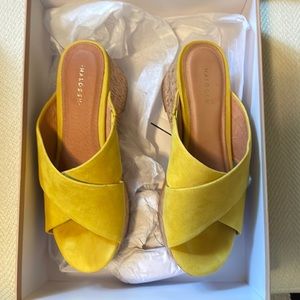 Halogen Corkwedgies Brand New Never Used